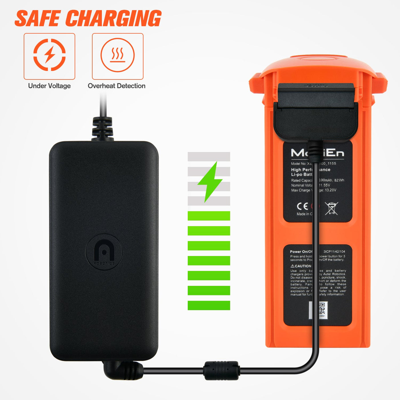 Autel Robotics EVO II Car Charger For Battery and Controller